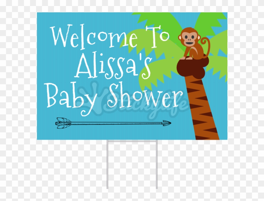 Baby Shower Yard Sign Clipart