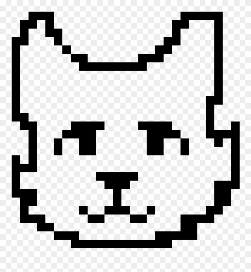 Cat Head Base Clipart