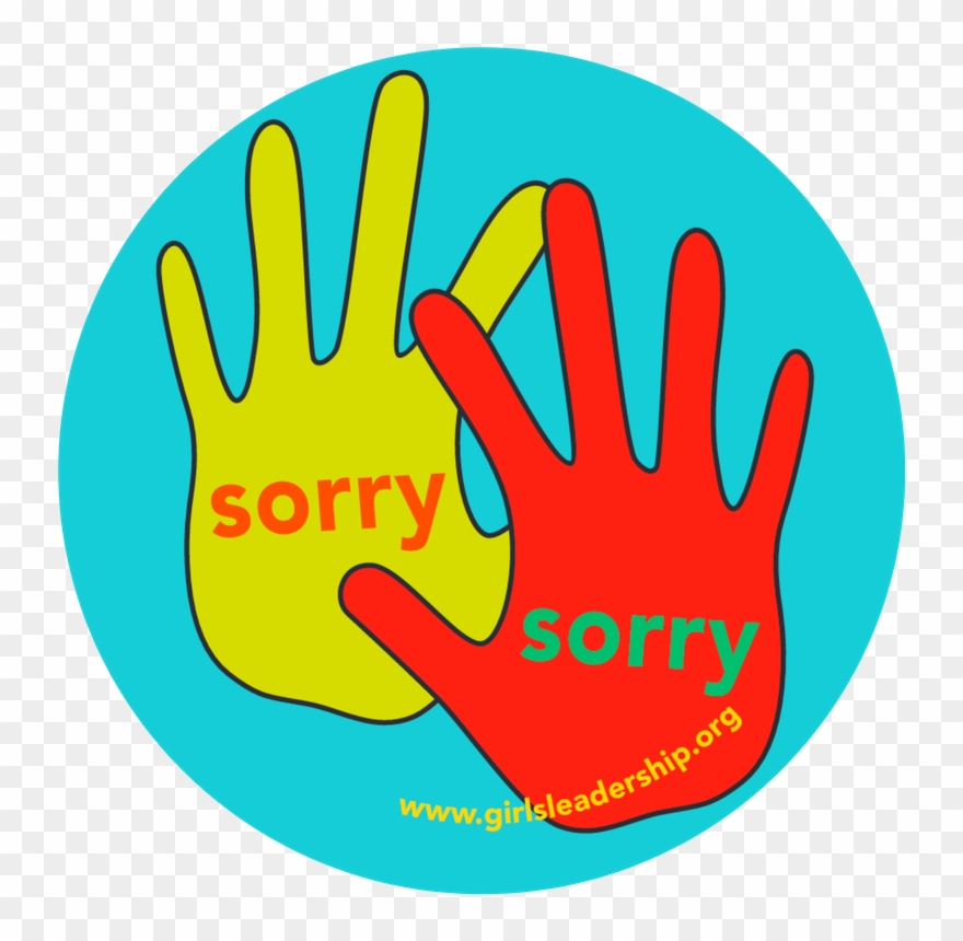 Double Sorry Round Clipart