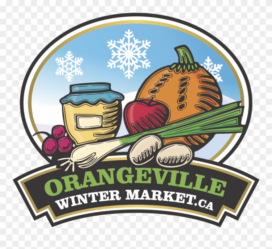 Orangeville Winter Farmers' Market Feb Clipart