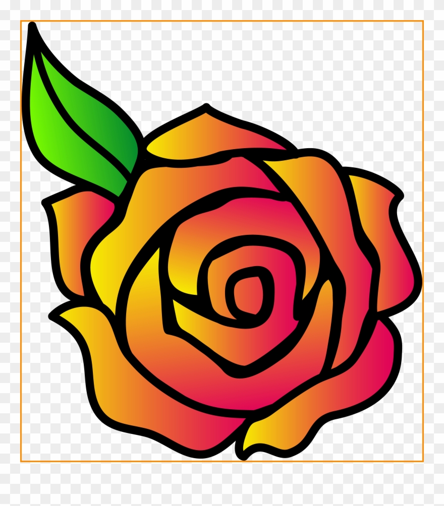 Stunning Rose Flower Clip Art Beauty And The Beast - Png Download
