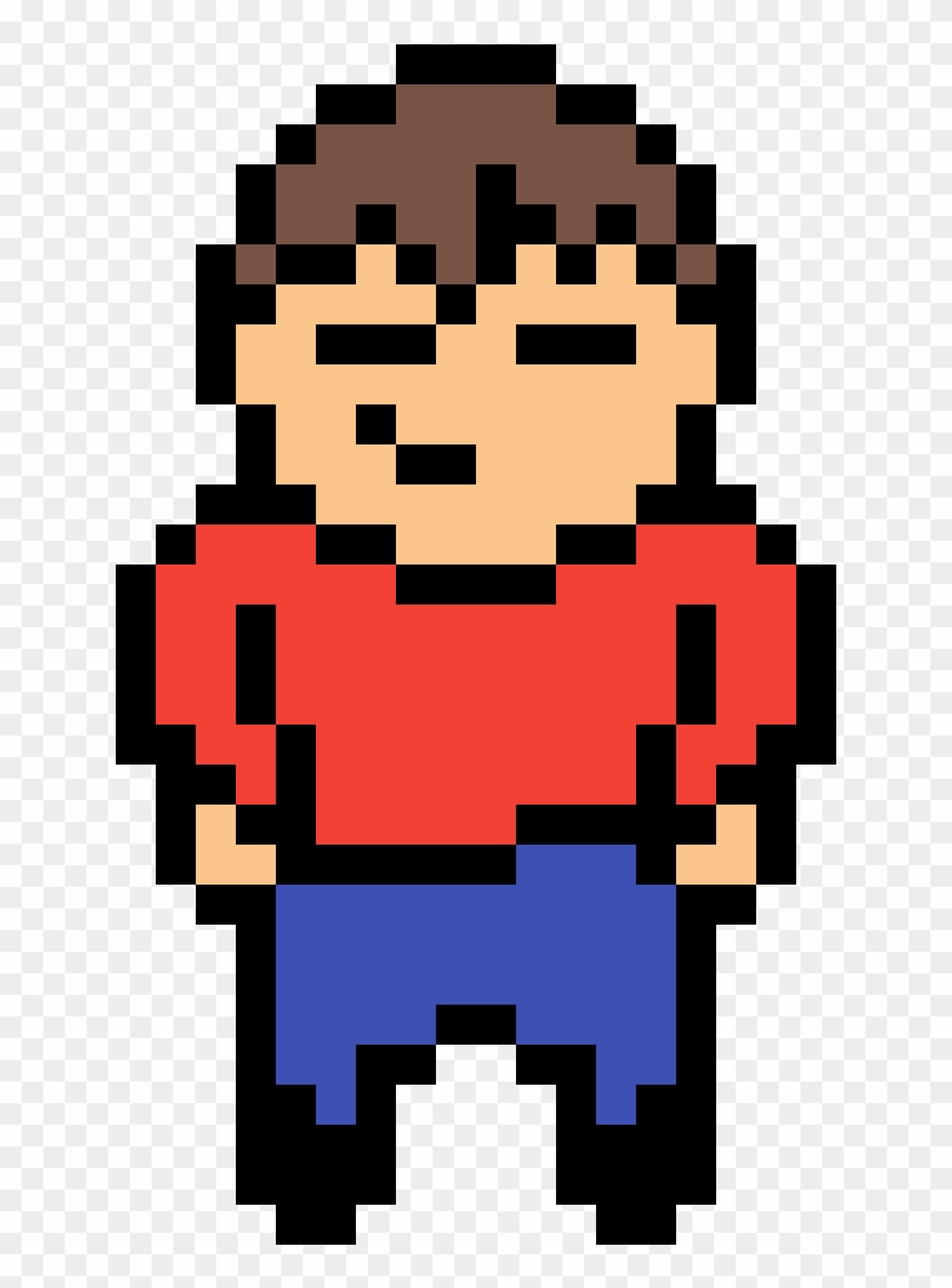 Second Ever Pixel Art Character Clipart