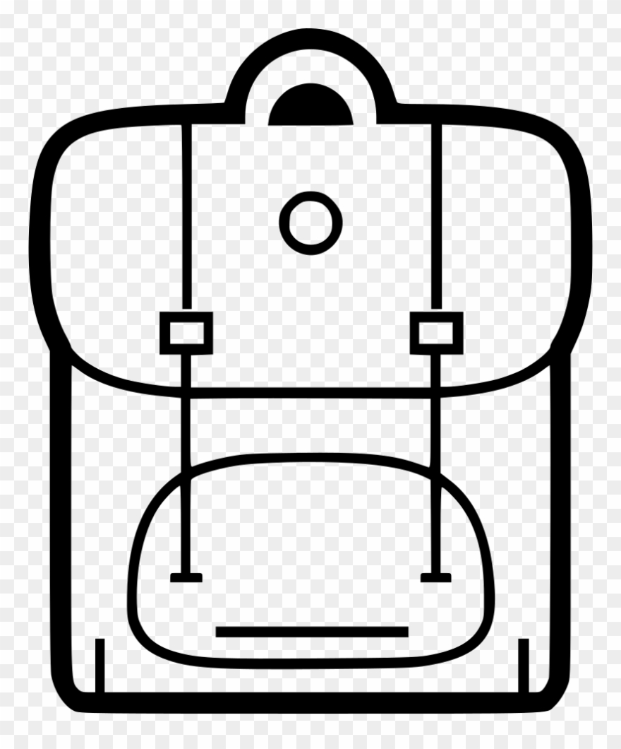 Backpack Comments Clipart
