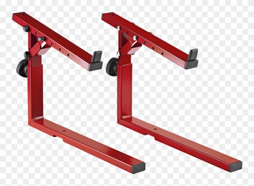 K&m 18811r Second Red Keyboard Stand Clipart