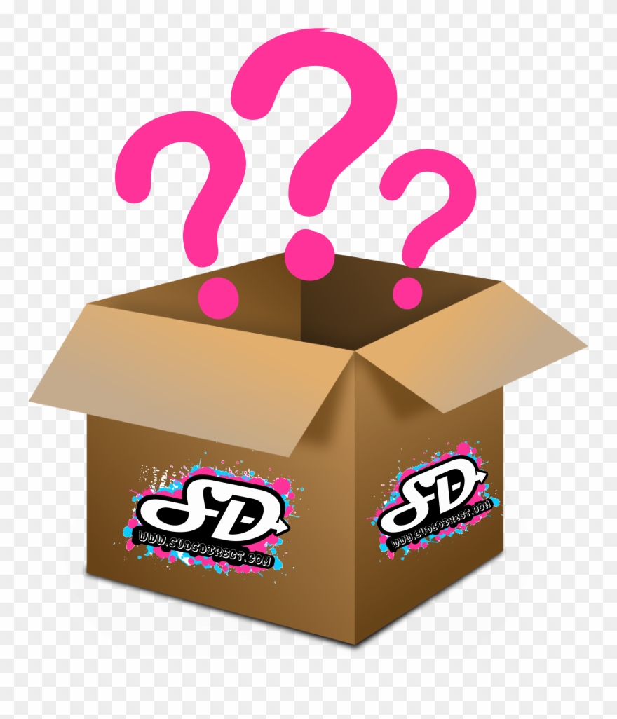 Black Friday Cyber Monday Mystery Box Clipart
