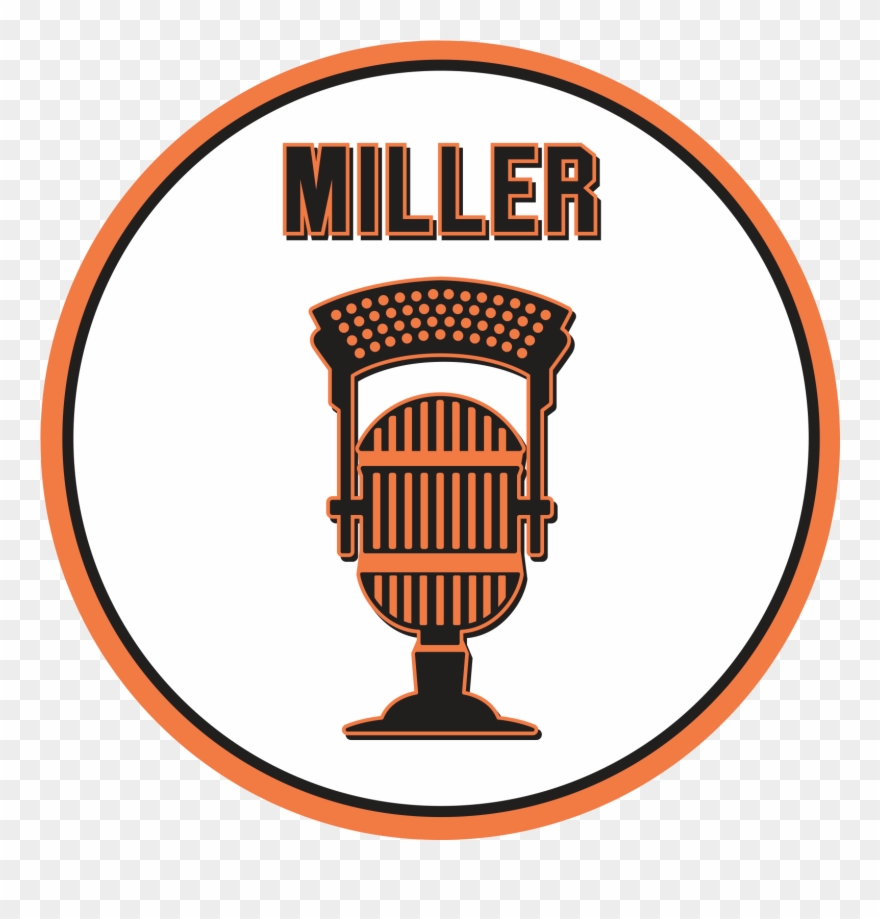 Jon Miller Microphone Sticker Clipart