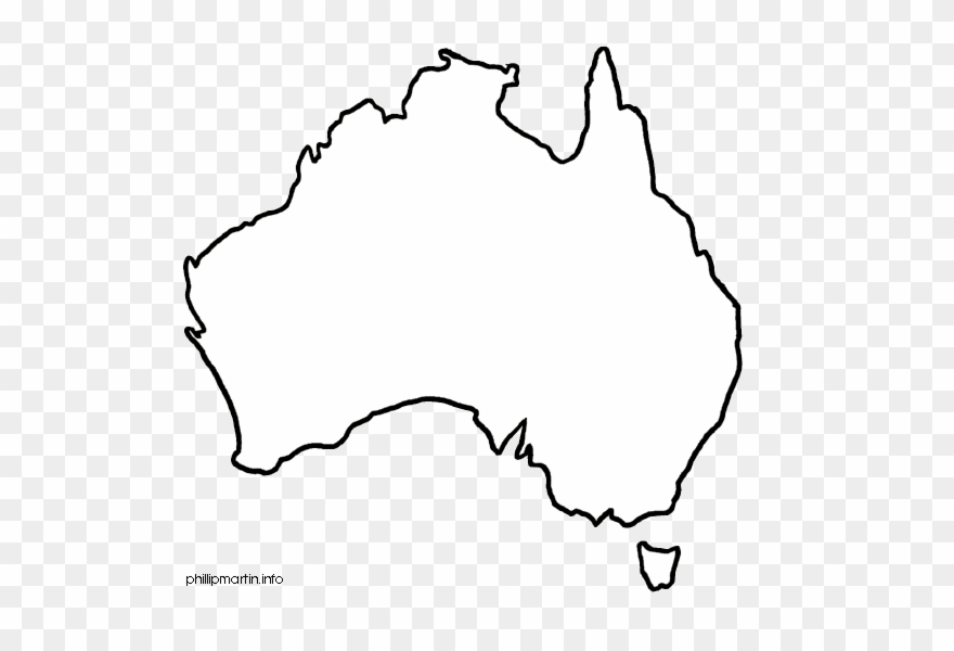 Continent Clipart Astralia - Png Download