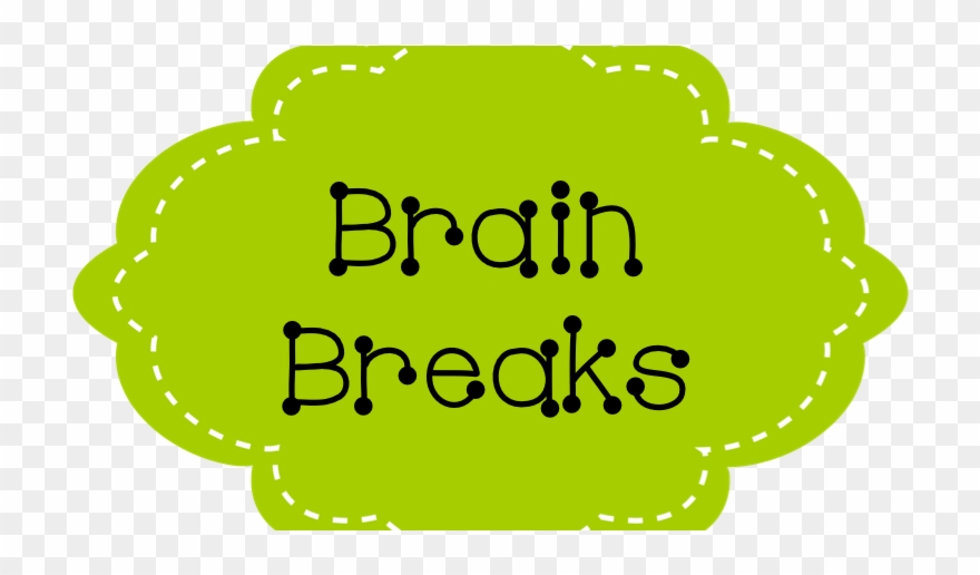 Take A Brain Break In The Library Clipart