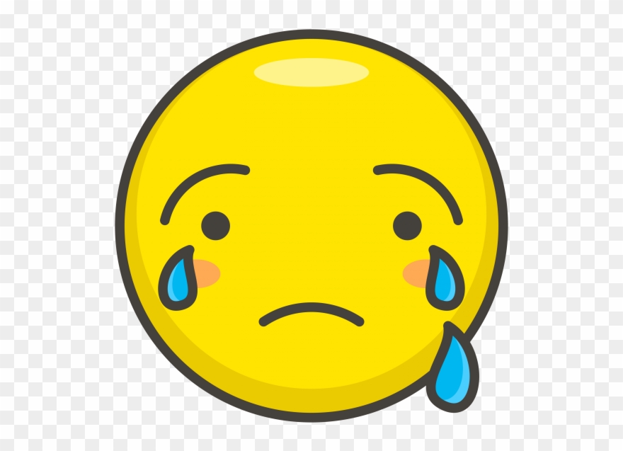 Crying Face Emoji Clipart