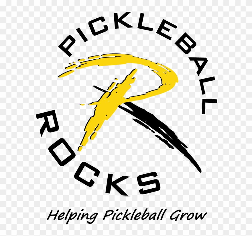 Pickleball Rocks Clipart
