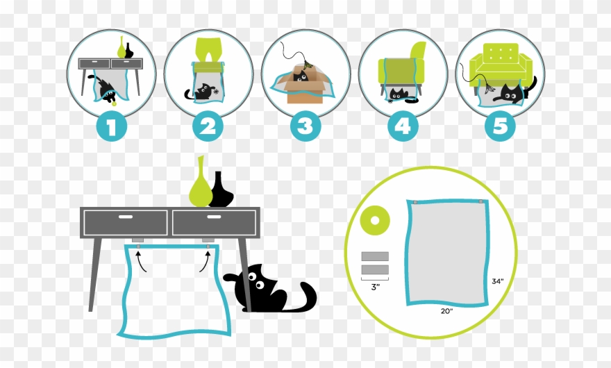 We've Tucked Ours Under Chair Cushions, Draped It Over Clipart