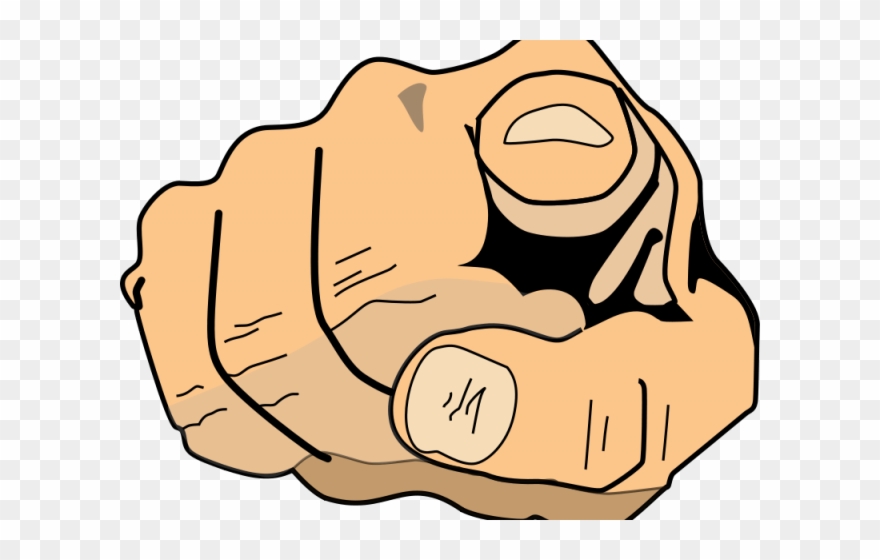 Fingers Clipart Bird - Png Download