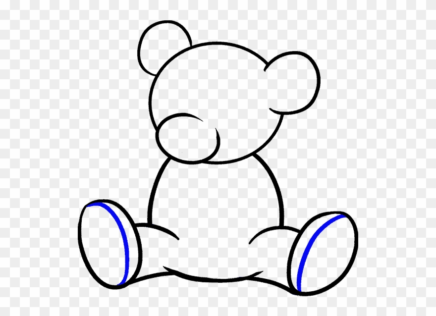 How To Draw Cartoon Bear Clipart