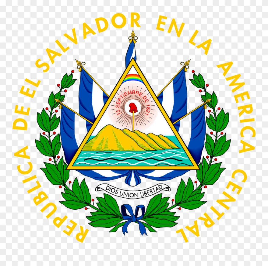 Coat Of Arms Of El Salvador Clipart