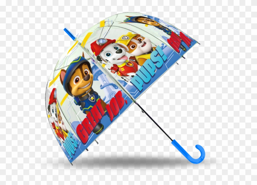 Manuální Dětský Deštník Paw Patrol / Tlapková Patrola Clipart