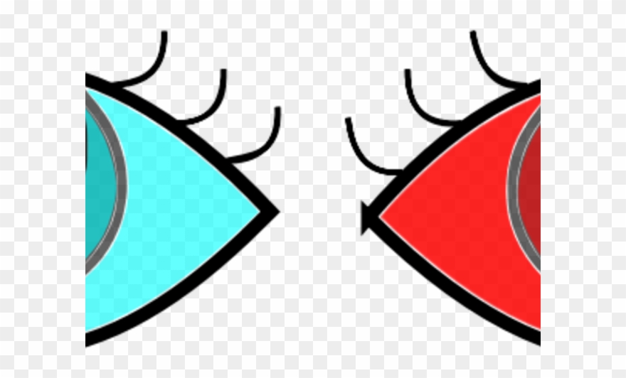 Red Eyes Clipart Circle Eye - Png Download