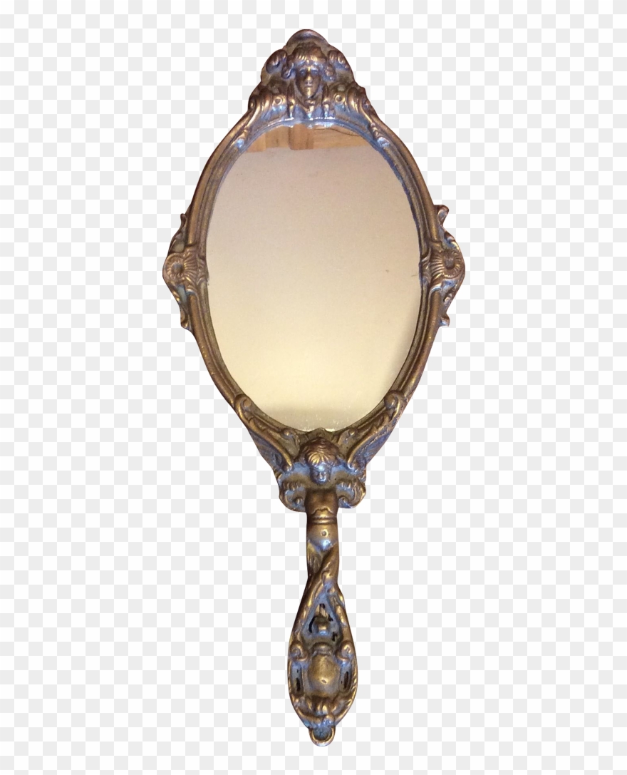 New Antique Hand Mirror Kitchen Painting With Mirror Clipart
