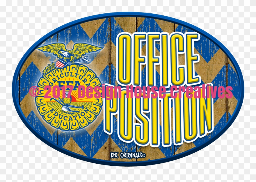 Officially Licensed Ffa™ Chevron Wood Decal Clipart