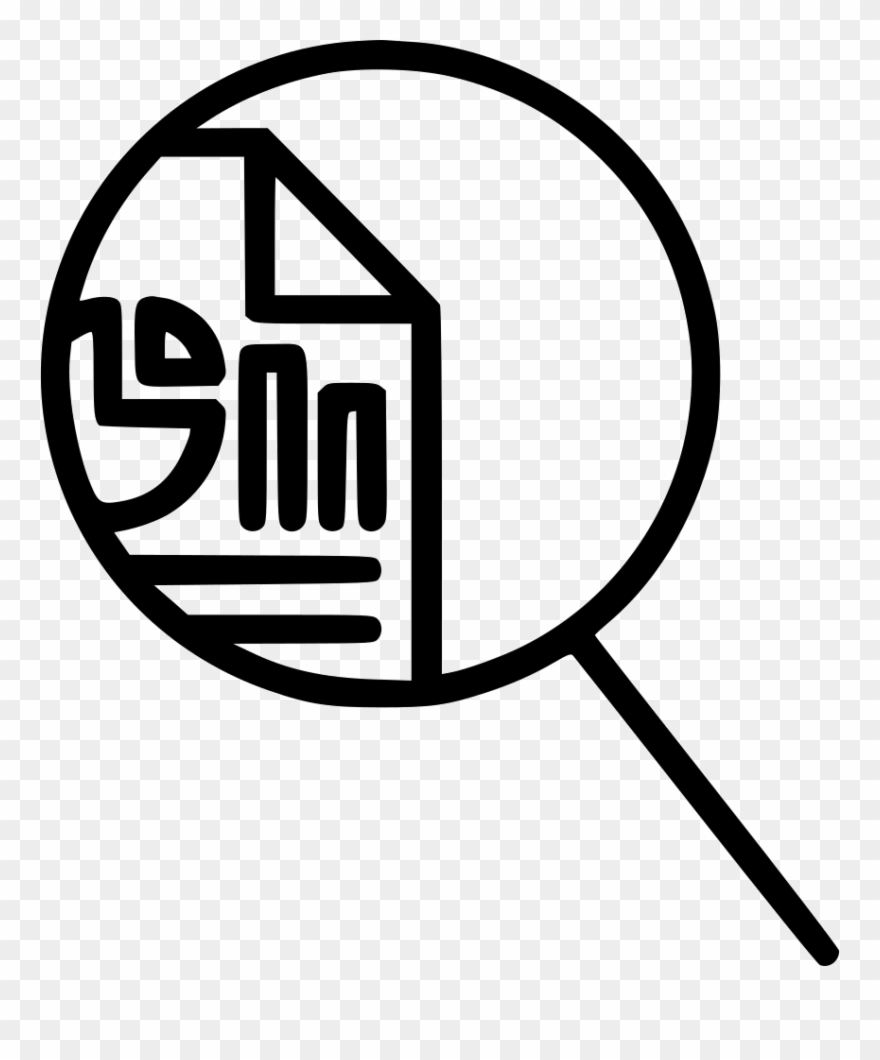 Bussiness Report Document Analysis Statistics Chart Clipart