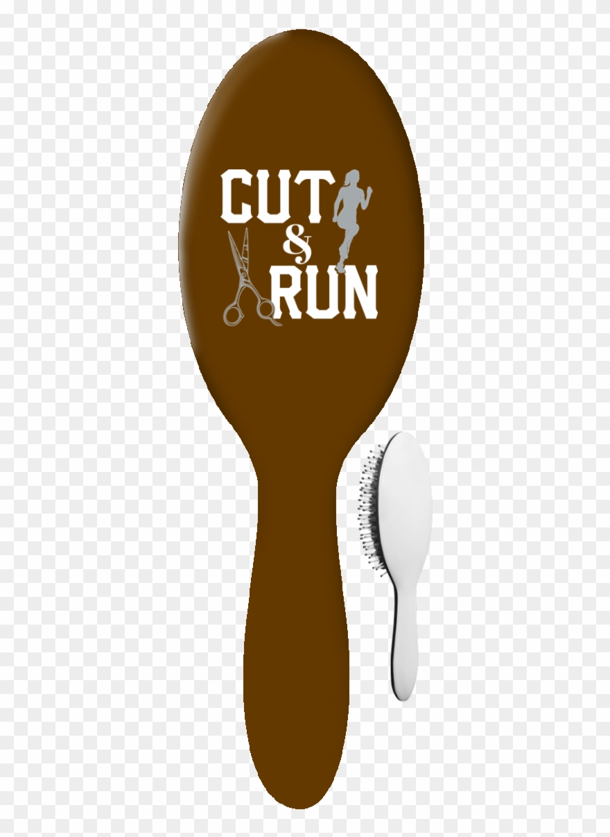 Cut And Run Hair Brush Clipart