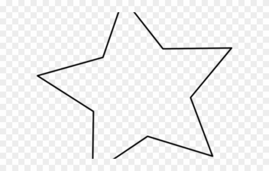 Star Clipart Outline - Png Download