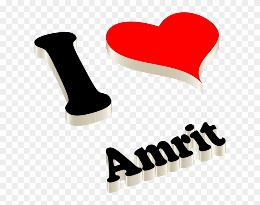 Amrit Happy Birthday Name Logo Png Clipart