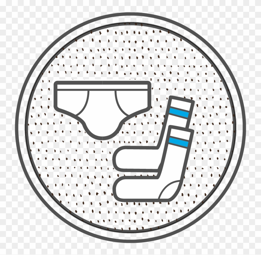 Children's Underwear And Socks Clipart