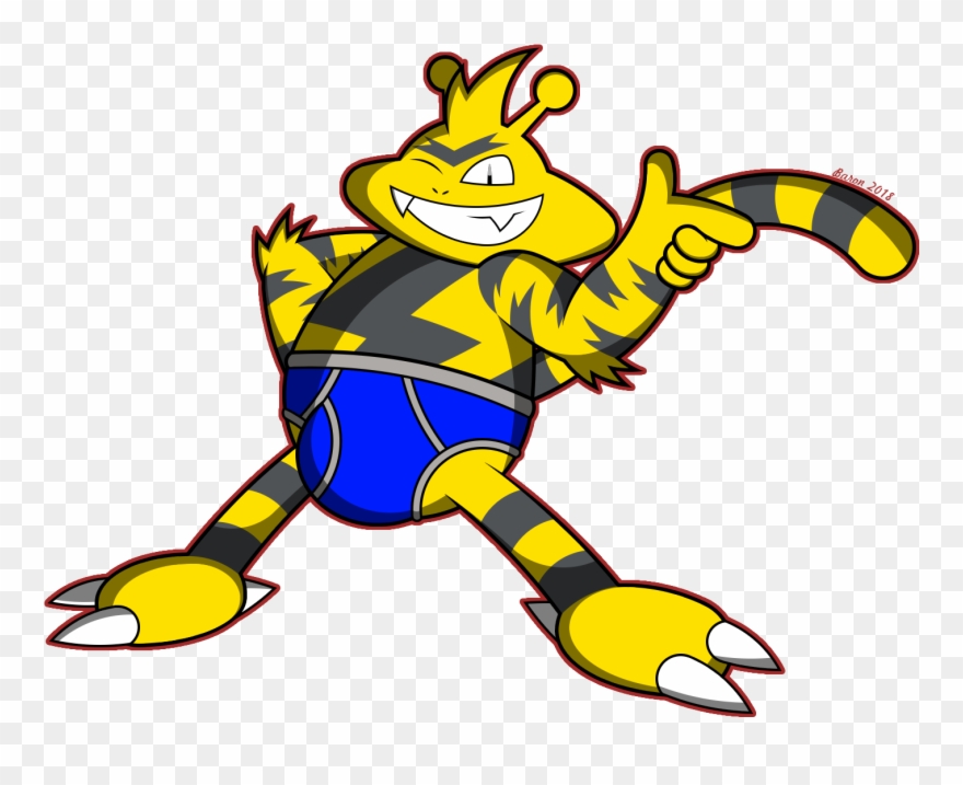 Underwear Model Electabuzz Clipart