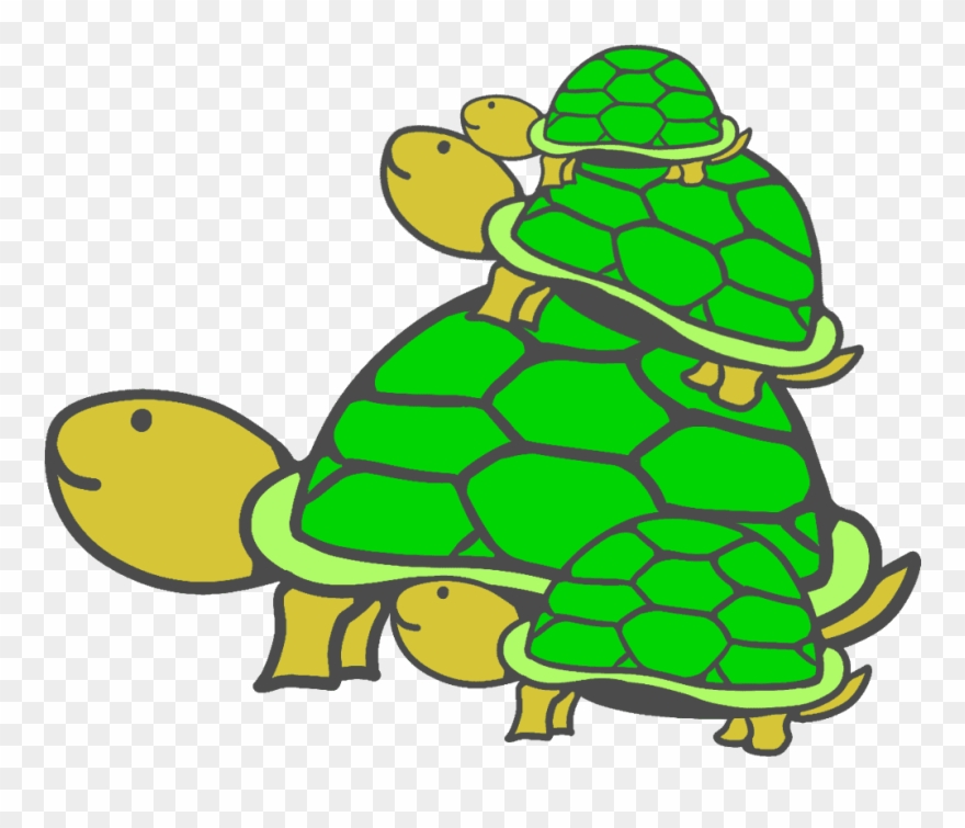 可愛い亀の家族 Clipart