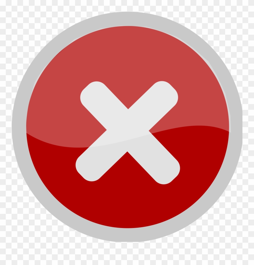 Free Red Circle With Line Through It Transparent Clipart