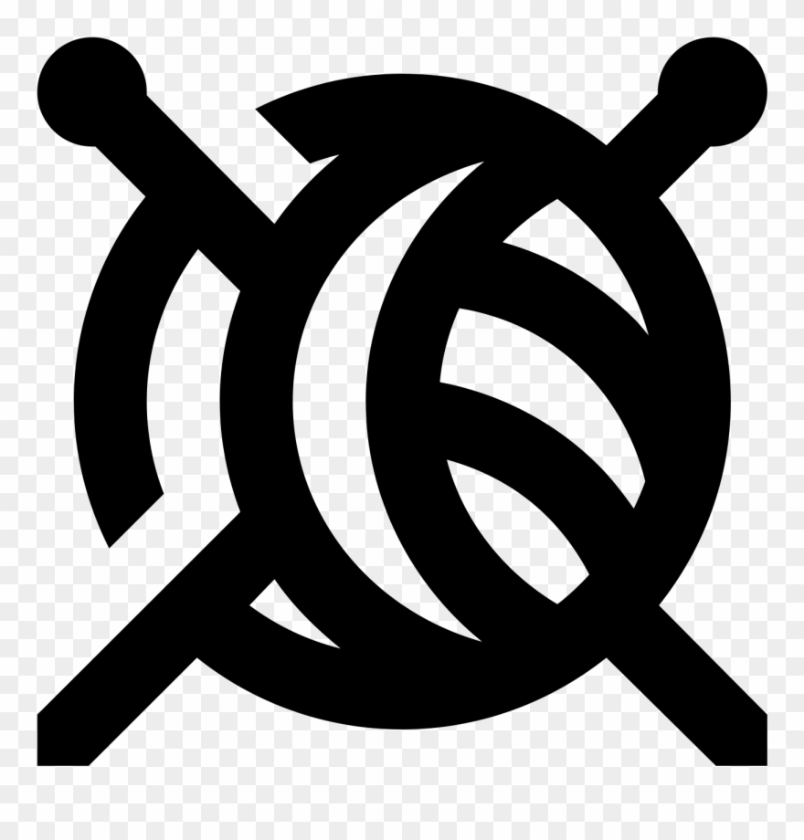 The Logo Is A Circular Ball Of Yarn, Where Clipart