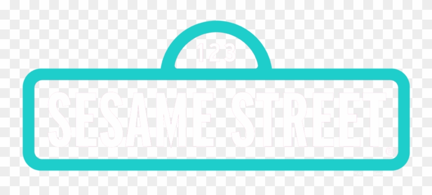 Sesame Street Alt Logo Men's Regular Fit T-shirt Clipart