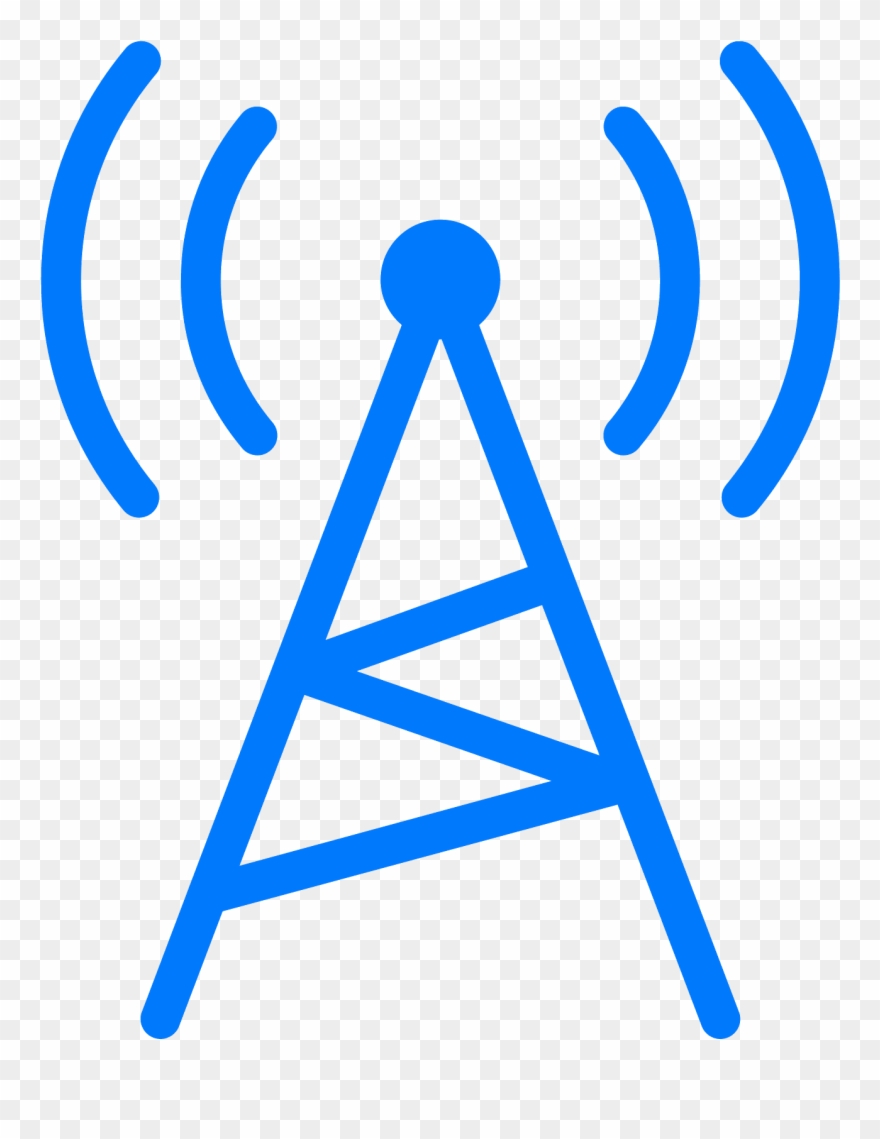 Radio Tower Icon Clipart