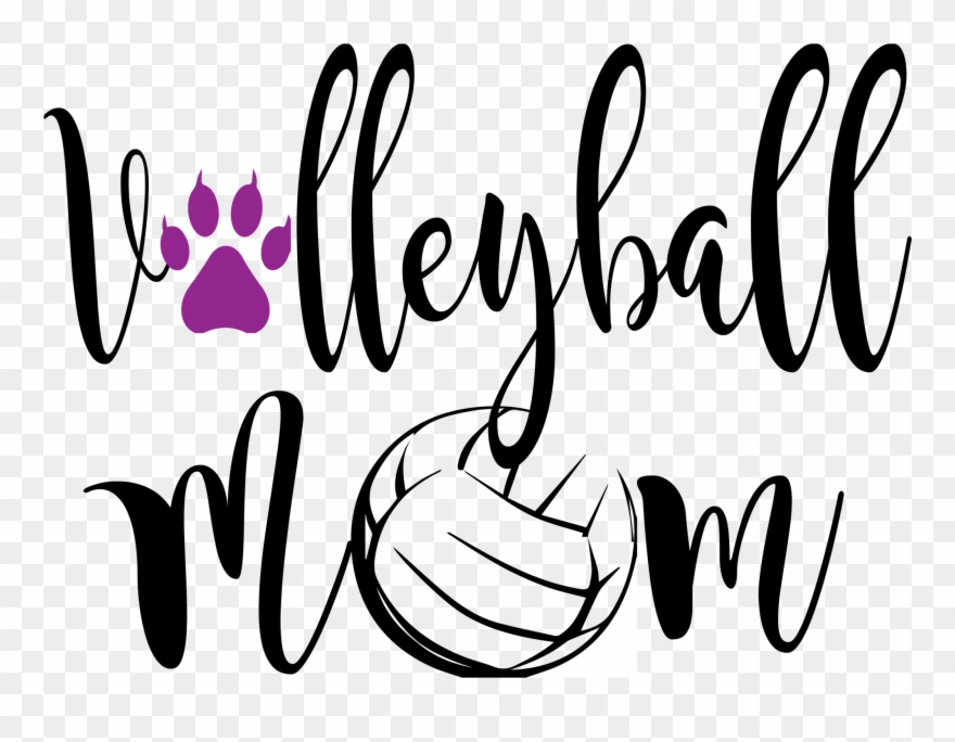 Volleyball Mom Clipart
