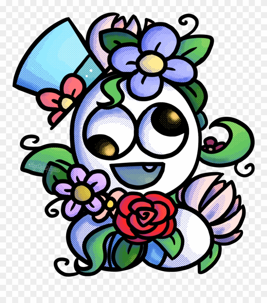 ““i Brought You Some Flowers Clipart