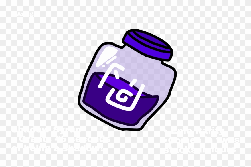 Shadow Syrup Consumable Creative Clipart