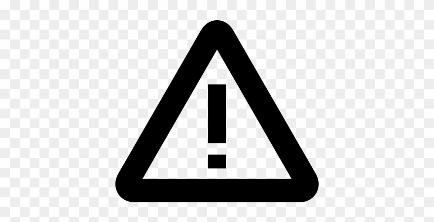 Warning Icon - Page Clipart