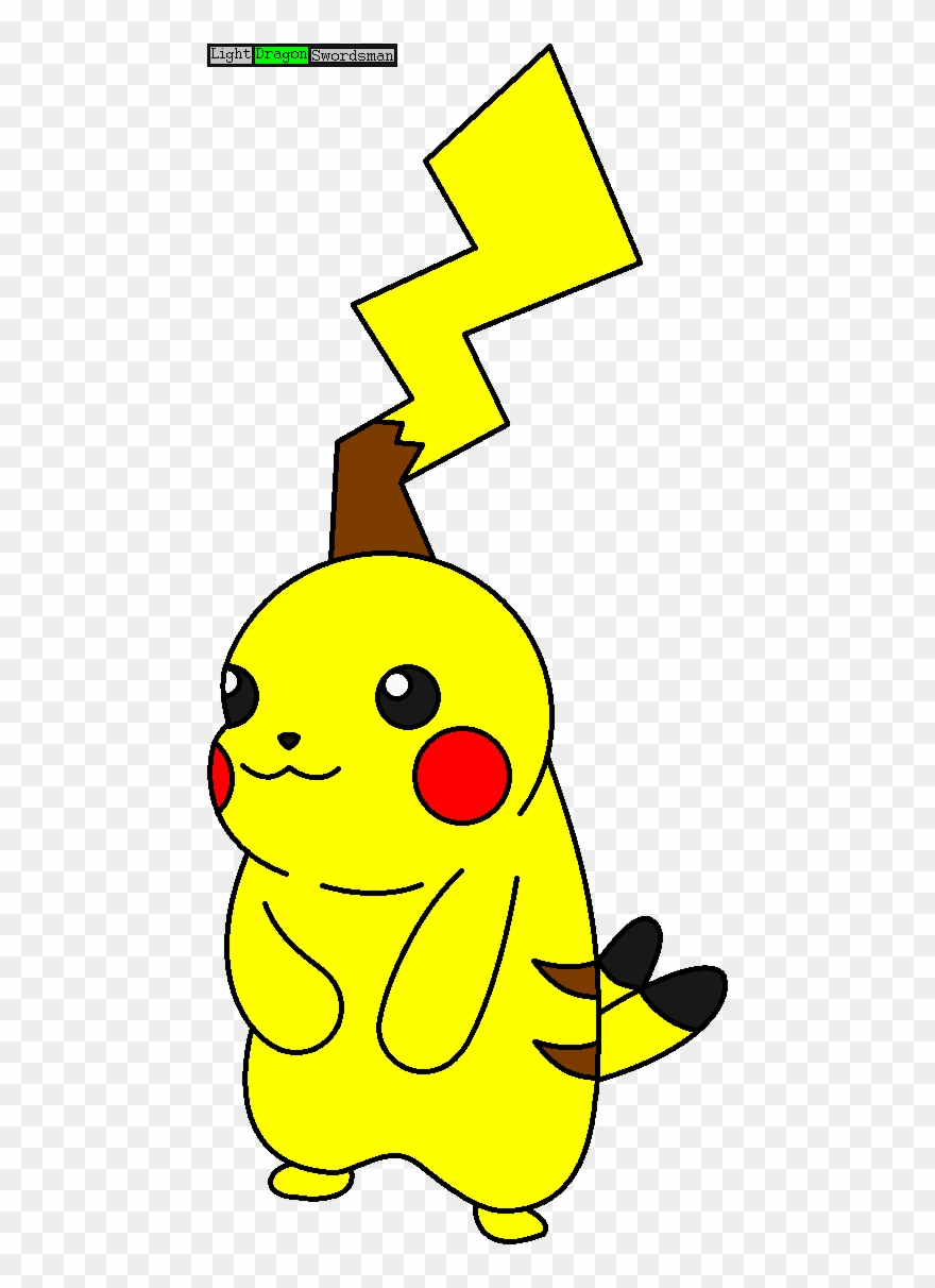 Glitched Pikachu Ibis Paint X To Ms Clipart