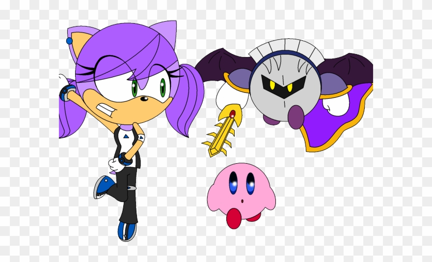 Kirby Clipart Meta Knight - Png Download
