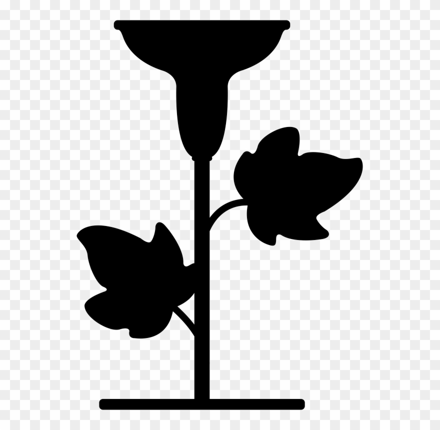 Autocollant Mural Chandelier Feuilles Clipart