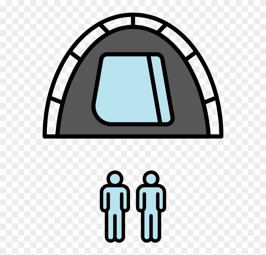 Tent For Two Clipart