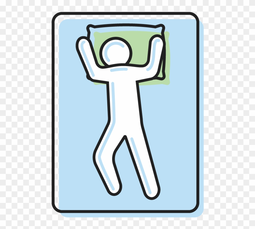 5-7% Of The Public Sleeps On Their Stomach While Grasping Clipart