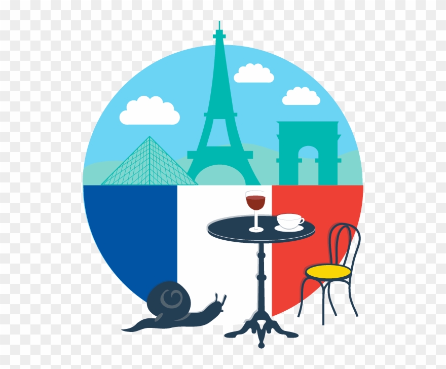 Online Frech Skype Lessons Clipart