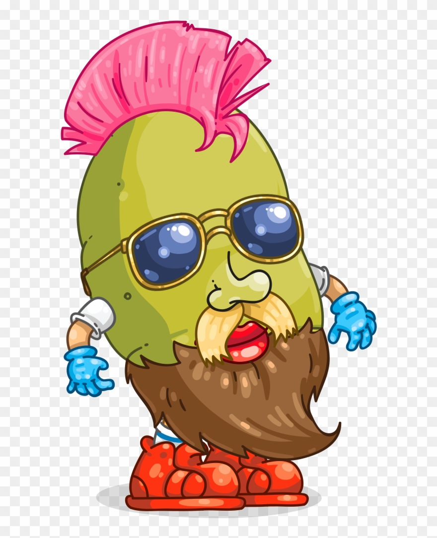 Señor Phoenix Potato Clipart