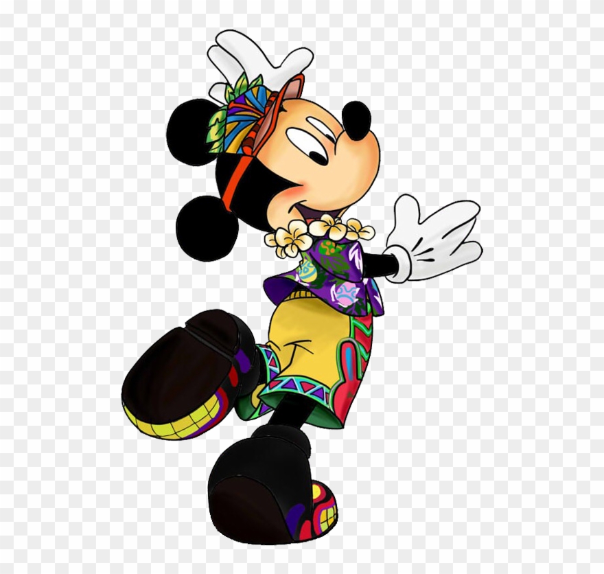 Mickey Mouse Beach Water Clipart - Png Download