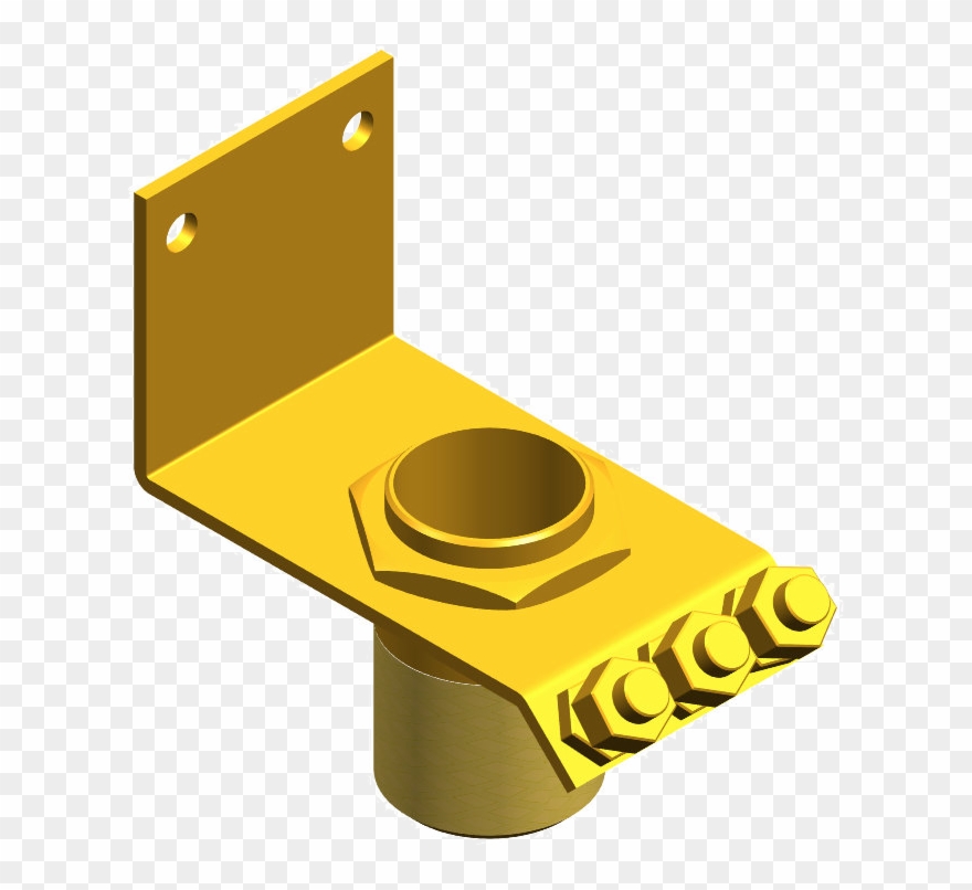 Ep3 One Way External Brass Plate, Available With 20, Clipart