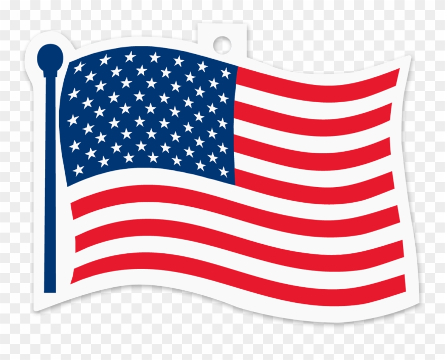 Picture Of Flag Air Freshener Clipart