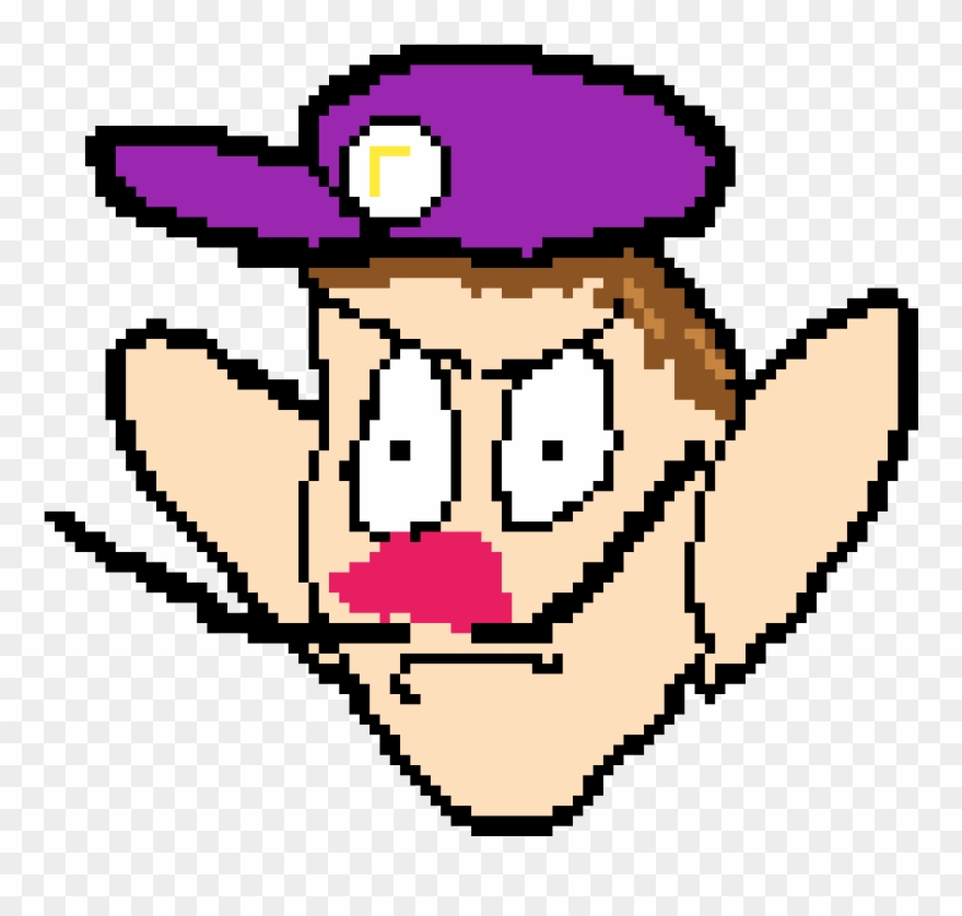 Waluigi Clipart