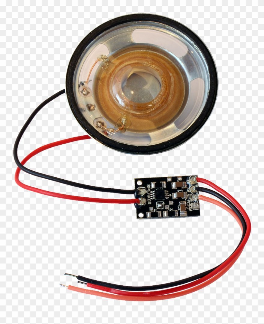 Powerful 1w Audio Amplifier Module With Built In Speaker Clipart