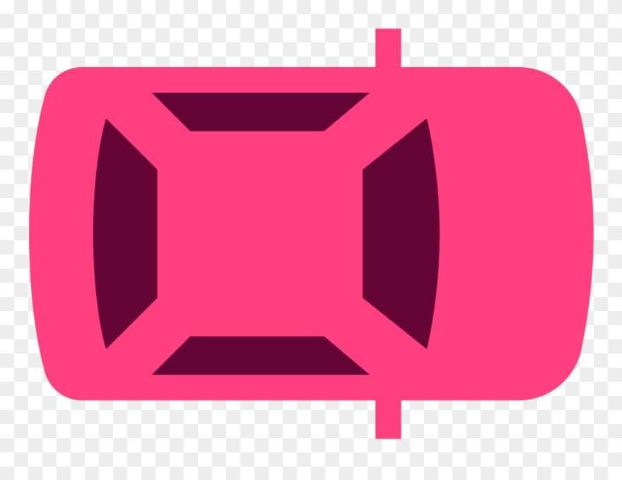 Car Icon Top View Clipart